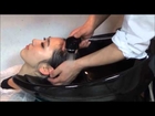 shampoo and head massage