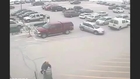 Old Coot Fucks Up A Parking Lot Just Because