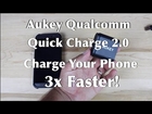 Aukey Qualcomm Quick Charge 2.0 Charger Review