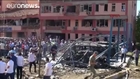 Three separate bomb blasts in Turkey kill 11 and injure more than 200