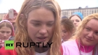 Russia: Supermodel Natalia Vodianova swaps catwalk for race-track in Moscow charity run