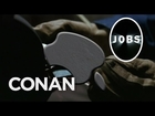 Sneak Preview: Christian Bale As Steve Jobs  - CONAN on TBS
