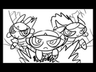 Powerpuff Girls: Doubles Trouble! (Drawing for Storyboarding)