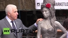 UK: Statue to ‘superb bird’ Amy Winehouse unveiled in London