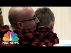 Military Dad Surprises Son In Santa Disguise! | NBC News