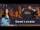 Demi Lovato Gives Jimmy His Own Confident Jacket