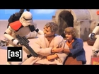 Owen and Beru Burn | Robot Chicken | Adult Swim