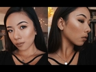 FLAWLESS FULL COVERAGE FOUNDATION & NEUTRAL EYE MAKEUP LOOK