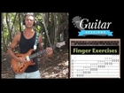 Guitar Lesson: Warmup using Hammer ons and Pull offs HD