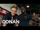 Conan Hits The Gym With Kevin Hart  - CONAN on TBS