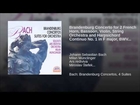 Brandenburg Concerto for 2 French Horn, Bassoon, Violin, String Orchestra and Harpsichord...