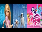 Tangled Movie Double Trouble - My Little Pony Friendship is Magic - Frozen Movie Compilation