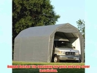 Shelterlogic Outdoor Garage Automotive Boat Car Vehicle Storage Shed 12x24x11 Barn Shelter