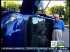 Elderly Couple Take Selfie after Car Flips | Ginger Zee MOCKS Old Man's Pantson GMA