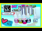 Project Mc2 Lip Balm Lab!  FUN DIY Make Your Own Lip Balm!  Mix & Melt CUTE Glitter Lip Balms!  Make