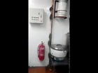 A Bunch Of Rats Run Up A Hole In A Kitchen Ceiling After The Light Gets Turned On