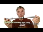 Spin Doctor Rescue HP Mini Bicycle Pump Review from Performance Bicycle