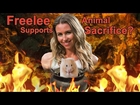 Freelee supports ritualistic animal sacrifice? (aka biodynamic farming)