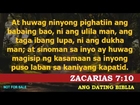 Ang Dating Biblia - Zacarias 7