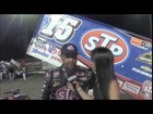World of Outlaws STP Sprint Car Series Victory Lane from River Cities Speedway