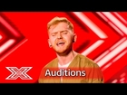 Niall Sexton sings Sara Bareilles’ Gravity  | Auditions Week 2 | The X Factor UK 2016