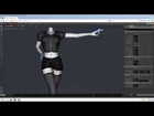Free Halloween Witch Model and Animation for Ikinema Web Animate Tutorial