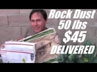 Rock Dust 50 lbs with Free Shipping for the Lowest Price I Have Found