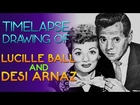 Lucille Ball and Desi Arnaz (Drawing)