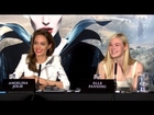 Angelina Jolie & Elle Fanning Interviews - Full Maleficent Press Conference
