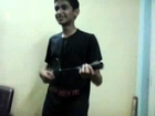 Guitar made from badminton racquet (must see)