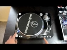 Audio-Technica AT-LP1240-USB Professional DJ Turntable Review Video