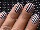 Black and White - Simple Nail Designs for beginners