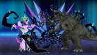 Godzilla vs Princess Twivine Sparkle Boss Fight Sound Reel Audio