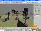 3D Max Urdu Tutorials | Meeting Room wWw.xpacademy.net