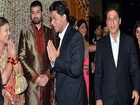 Shahrukh Khan & Abhishek Bachchan Attend Govind Namdev's Son's Wedding Ceremony