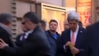 Kerry becomes tourist in Rome's historic center