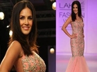 Sunny Leone Walks For Jyotsna Tiwari At Lakme Fashion Week