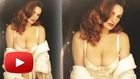 Kelly Brook's Seductive Poses For New Perfume Audition