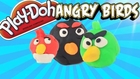 Morphing Play-Doh Angry Birds