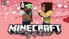 Minecraft - City of Love w/Biggs87x - Ep 1 - The Boob Lady!