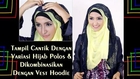 Tampil Simpel Nan Feminin Dengan Tutorial Hijab Segi Empat Warna Pastel