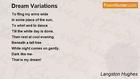 Langston Hughes - Dream Variations