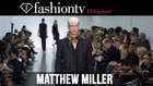 Matthew Miller Menswear Spring/Summer 2015 | London Collections: Men | FashionTV