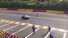 24 Horas de Spa-Francorchamps 2014: Ferrari 458 #100 perde controle e bate forte