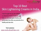 Best Indian Skin Whitening Creams