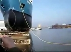 Amazing ships launched into the sea