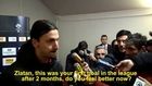 Zlatan ridicules journalist for mistake about scoring record