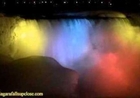 Frozen and Illuminated Niagara Falls Set a Stunning Scene