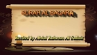 Surah Baqarah - Abdul Rahman As Sudais - HD - Chapter 2 - Dailymotion