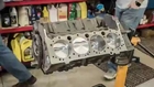 V8 Chevrolet car engine disassembly and cleaning Time Lapse